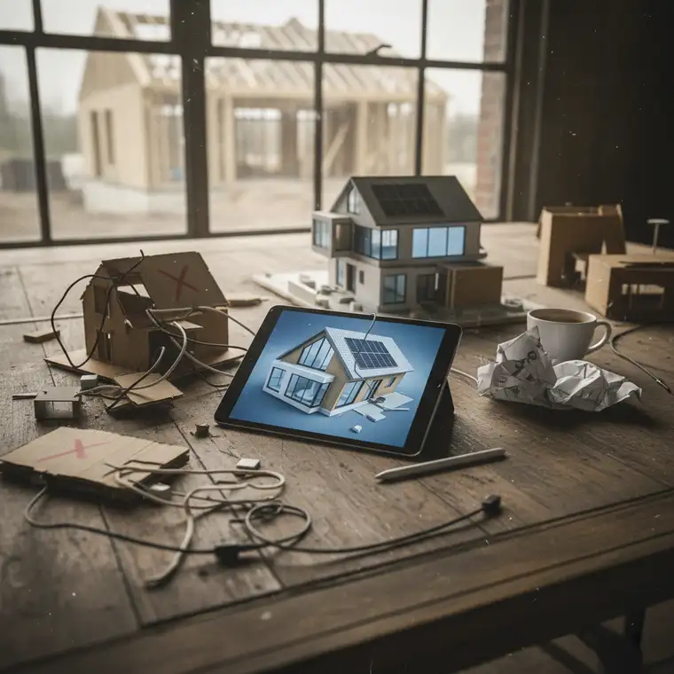 Najczęstsze błędy przy zamawianiu wizualizacji 3D domu energooszczędnego