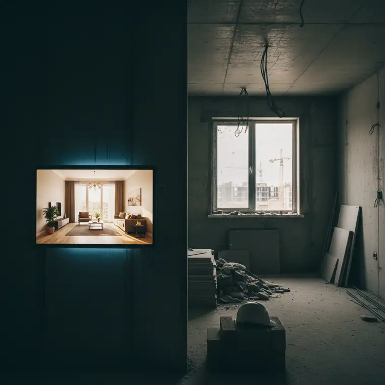 Dlaczego wizualizacja 3D mieszkania od dewelopera różni się od rzeczywistości