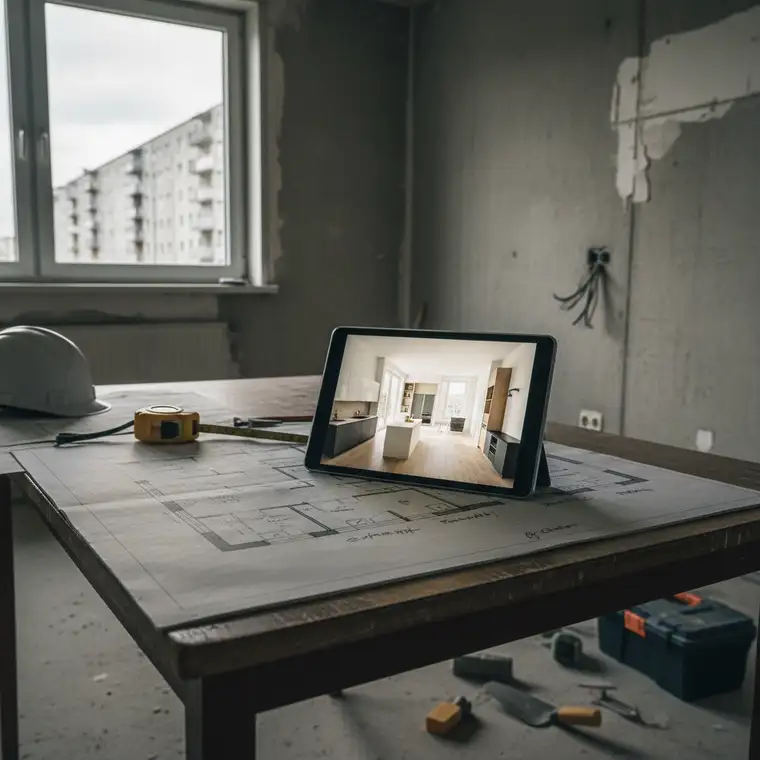 Korzyści z wizualizacji 3D przed zakupem mieszkania w bloku z wielkiej płyty