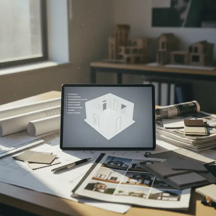 Jak stworzyć wizualizację 3D domu z projektu katalogowego bez wykończenia