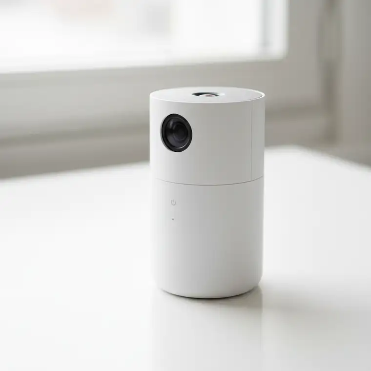 Pusty salon w wirtualnym spacerze 3D, z poprawionym oświetleniem i usuniętymi niedoskonałościami, prezentacja mieszkania po postprodukcji